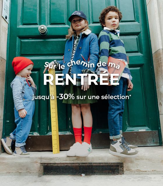 Sur le chemin de ma rentrée jusqu'à -30%