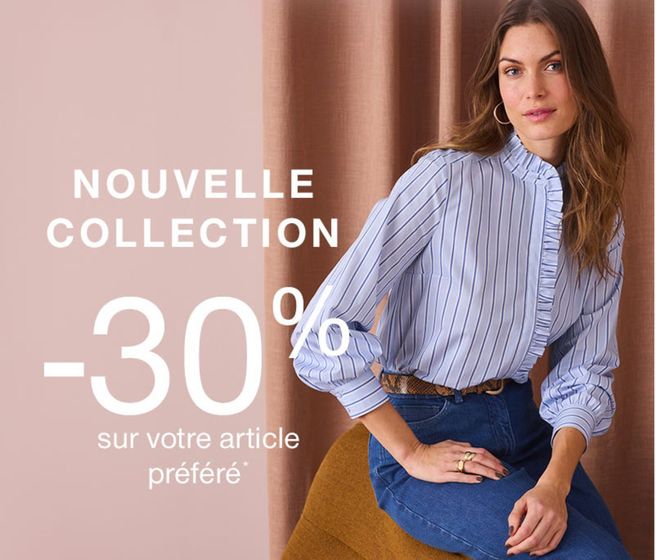 Nouvelle démarque Jusqu'à -30%