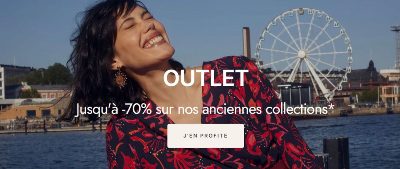 Jusqu'à -70% sur nos anciennes collection