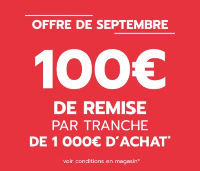 Offre de septembre