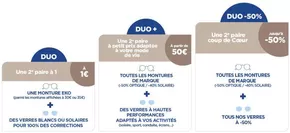 Promos de Santé et Opticiens à Orvault | Offres DUO : Votre 2ème paire sur Atol les opticiens | 10/09/2024 - 31/12/2024