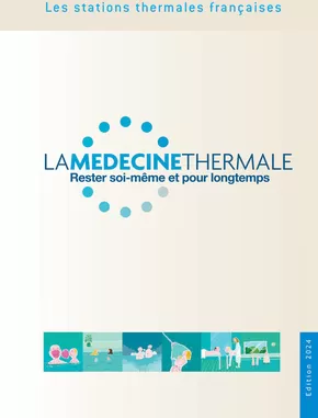 Catalogue La Médecine Thermale à Saint-Étienne | Catalogue 2024 | 10/09/2024 - 31/12/2024