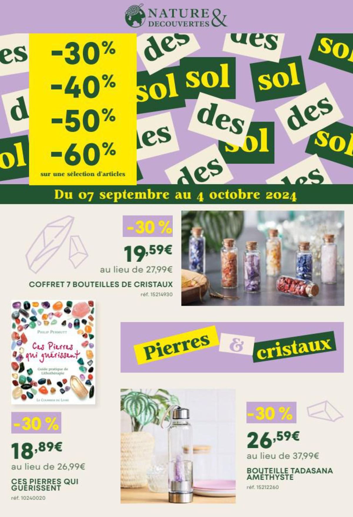 Catalogue 30 - 60% sur une sélection d’articles , page 00001