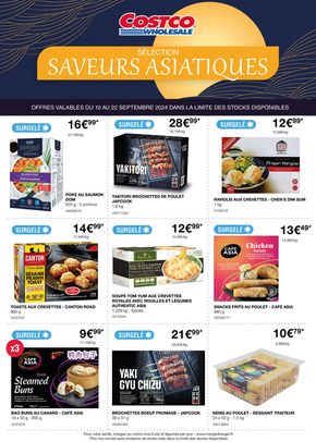 Promos de Discount Alimentaire à Garches | SÉLECTION SAVEURS ASIATIQUES sur Costco | 11/09/2024 - 22/09/2024