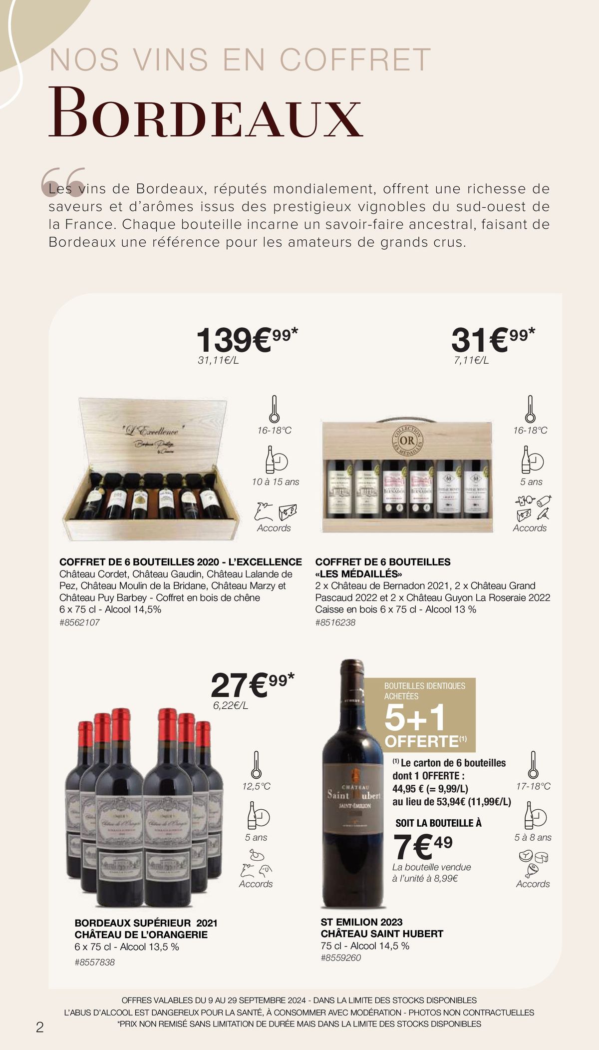 Catalogue FOIRE AUX VINS, page 00002