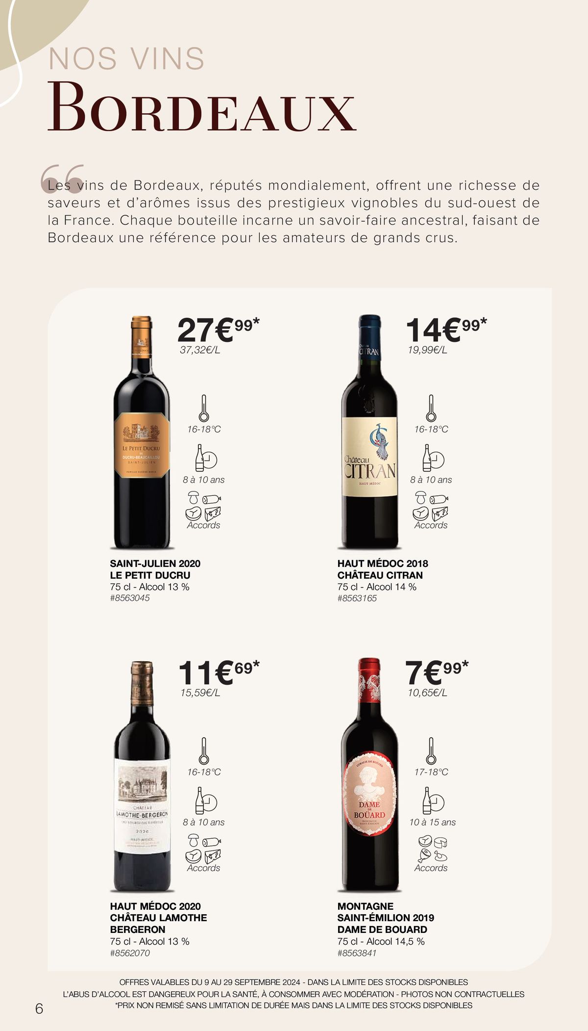 Catalogue FOIRE AUX VINS, page 00006