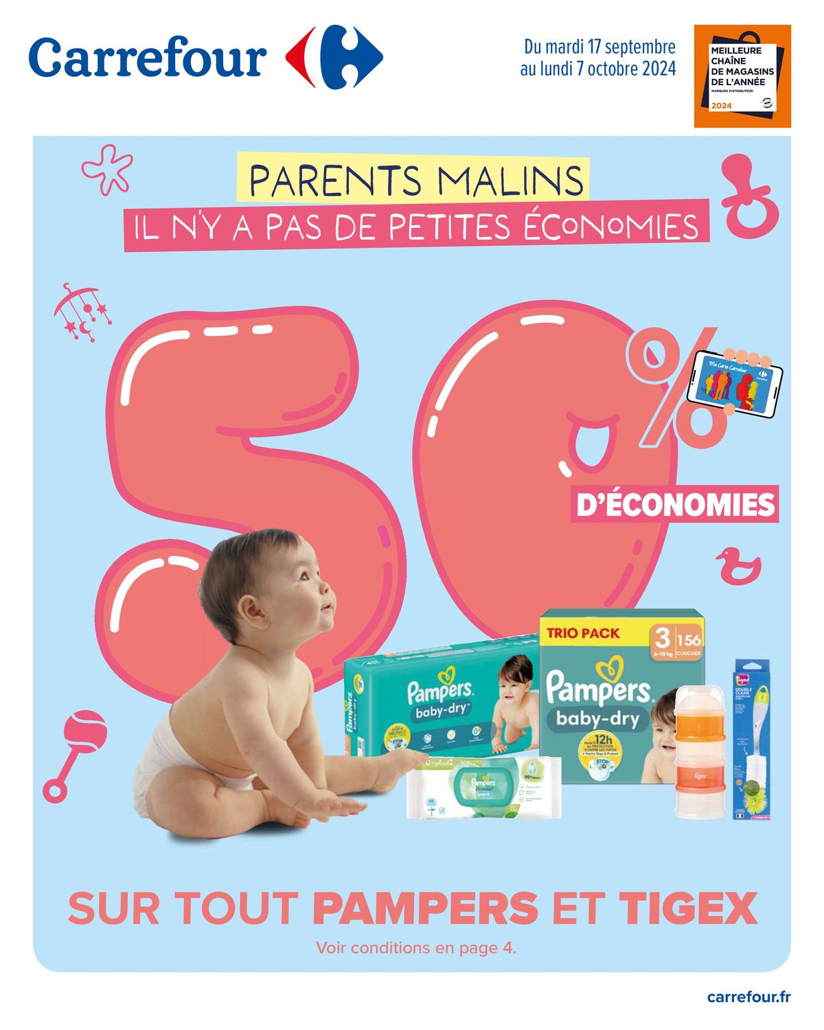 Catalogue PARENTS MALINS, IL N'Y A PAS DE PETITES ECONOMIES, page 00001