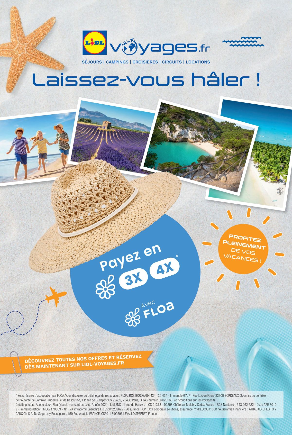 Catalogue Bonnes vacances avec Lidl Voyages !, page 00004