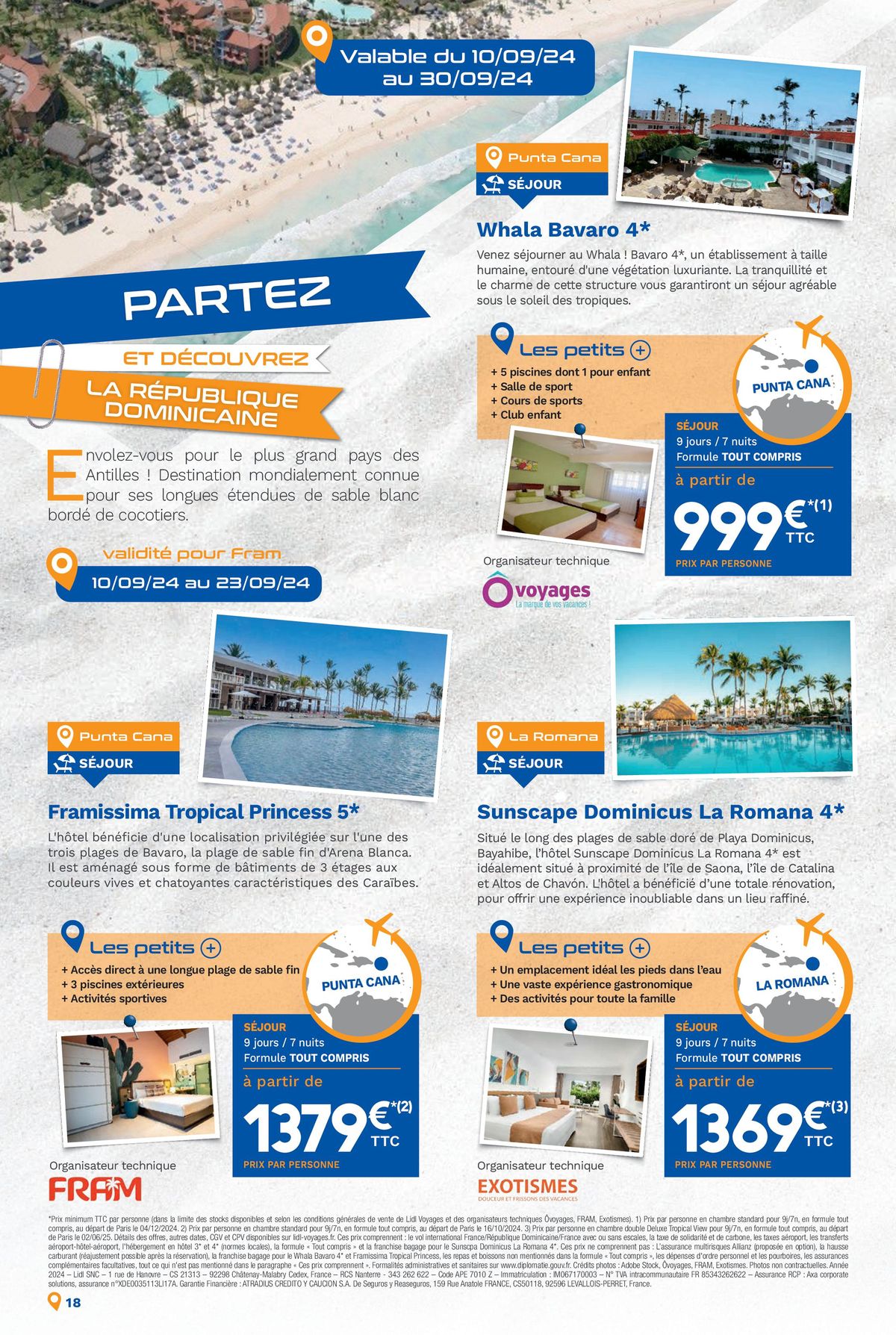 Catalogue Bonnes vacances avec Lidl Voyages !, page 00018