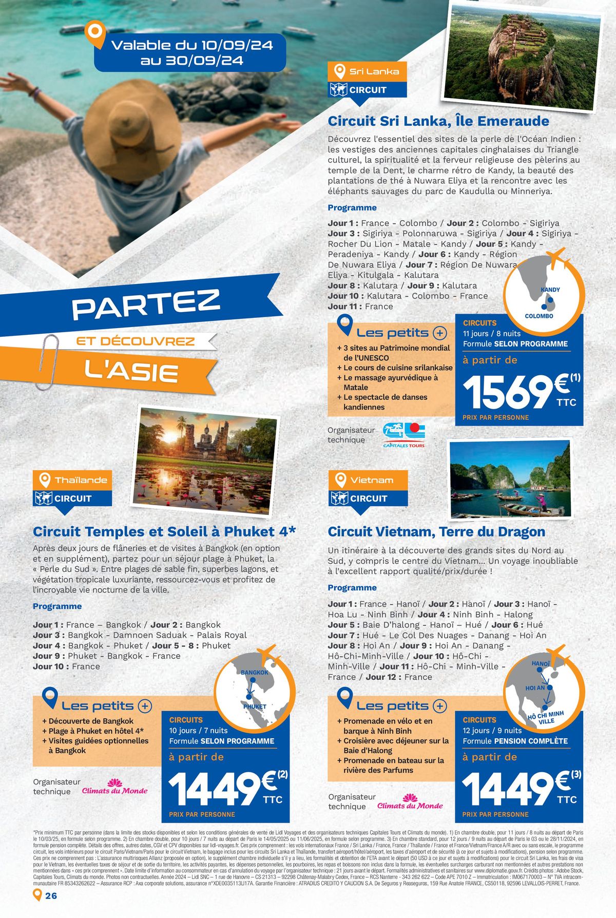 Catalogue Bonnes vacances avec Lidl Voyages !, page 00026