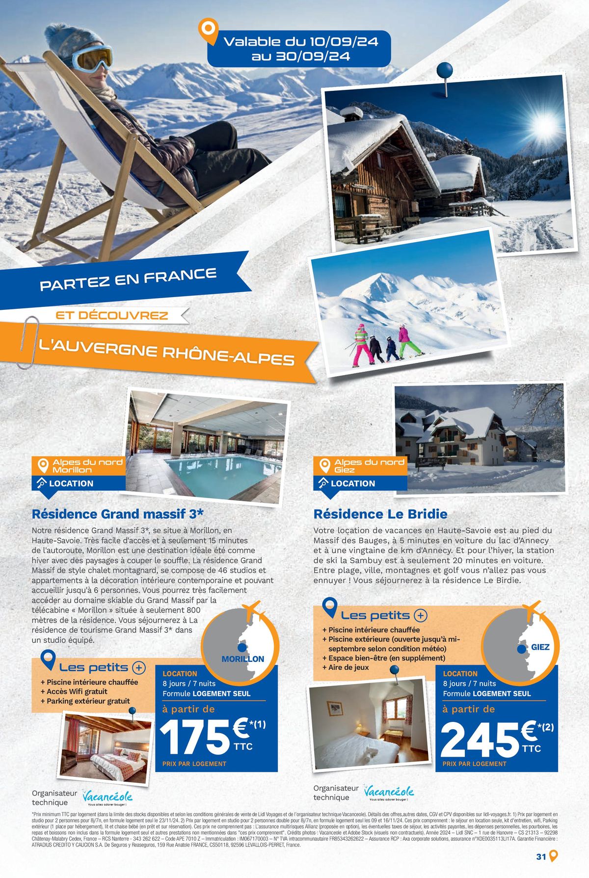 Catalogue Bonnes vacances avec Lidl Voyages !, page 00031