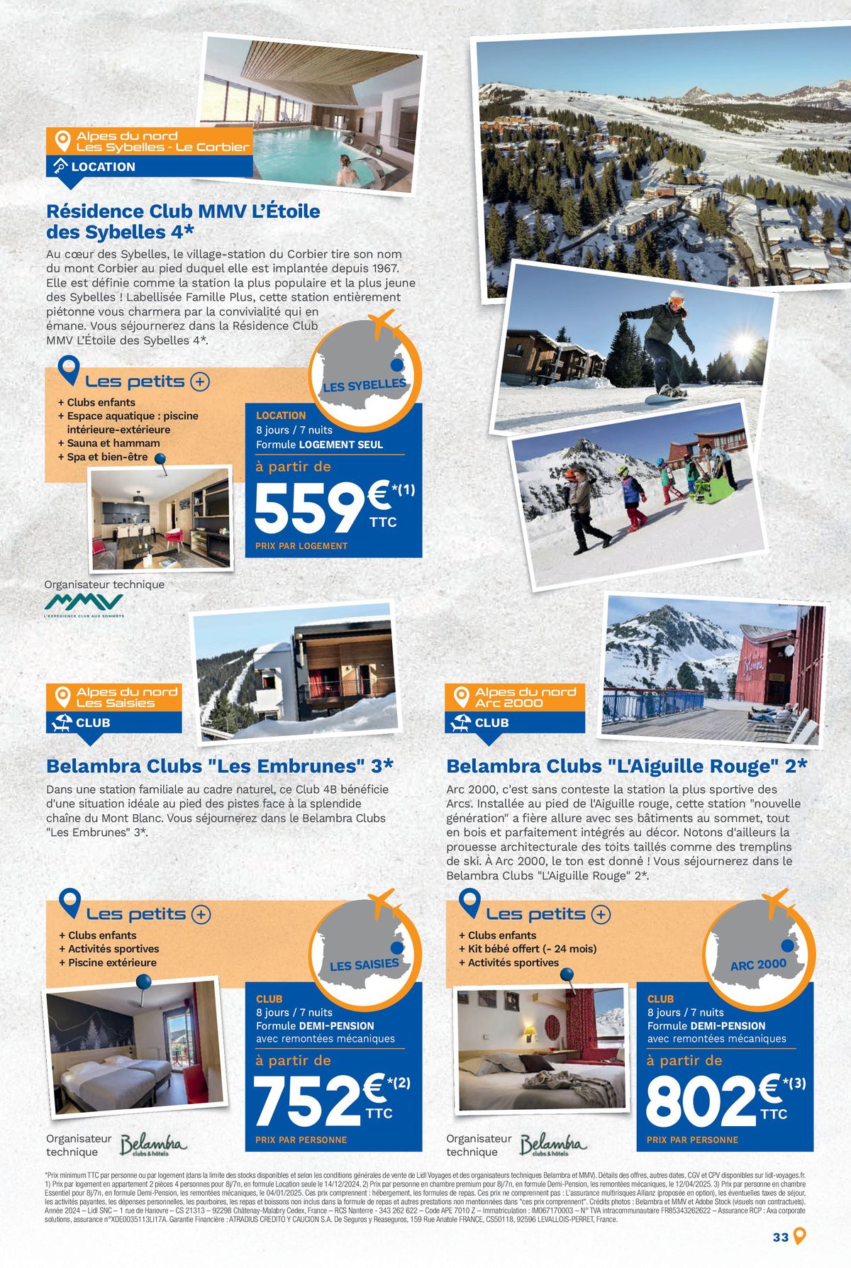 Catalogue Bonnes vacances avec Lidl Voyages !, page 00033