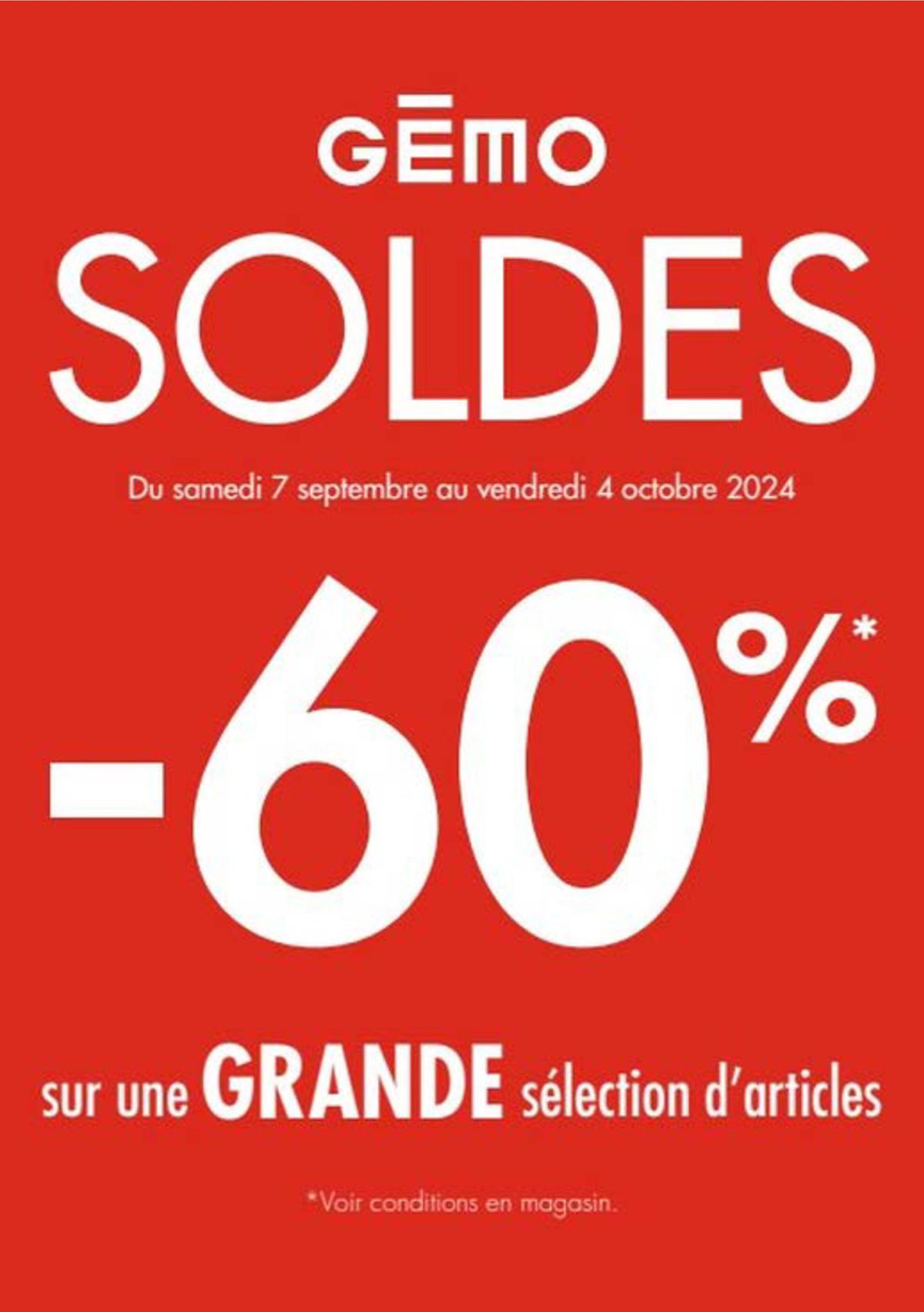 Catalogue SOLDES jusqu'à -60 % sur une grande sélection d'articles, page 00001