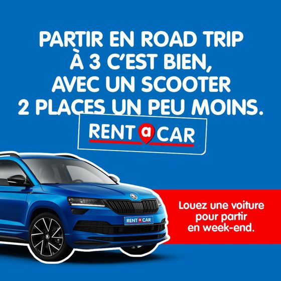 Catalogue Rent a car à Angers | N’oubliez pas, le plus important c’est pas la destination, c’est le voyage. | 11/09/2024 - 30/09/2024