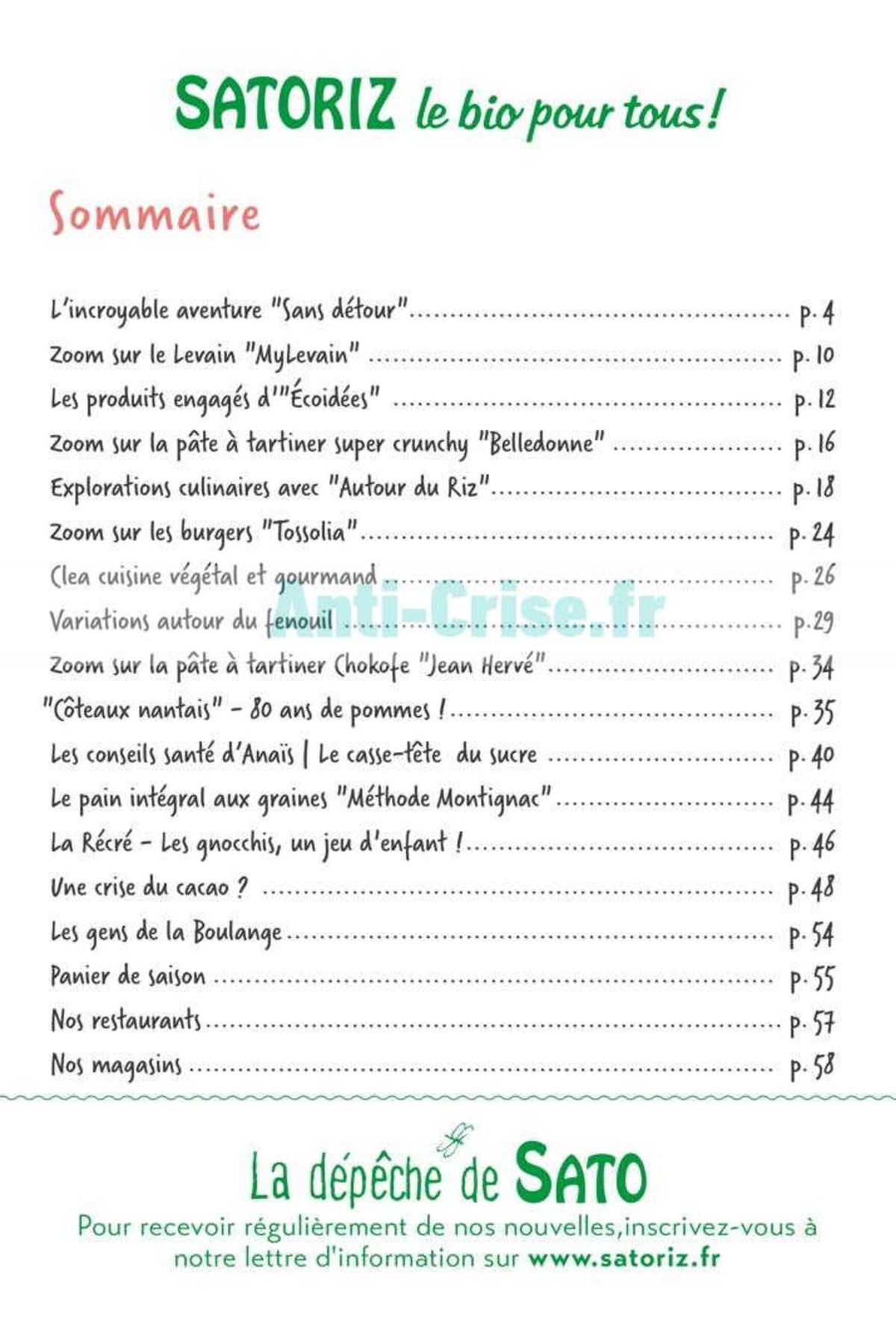 Catalogue Septembre - Octobre 2024, page 00003