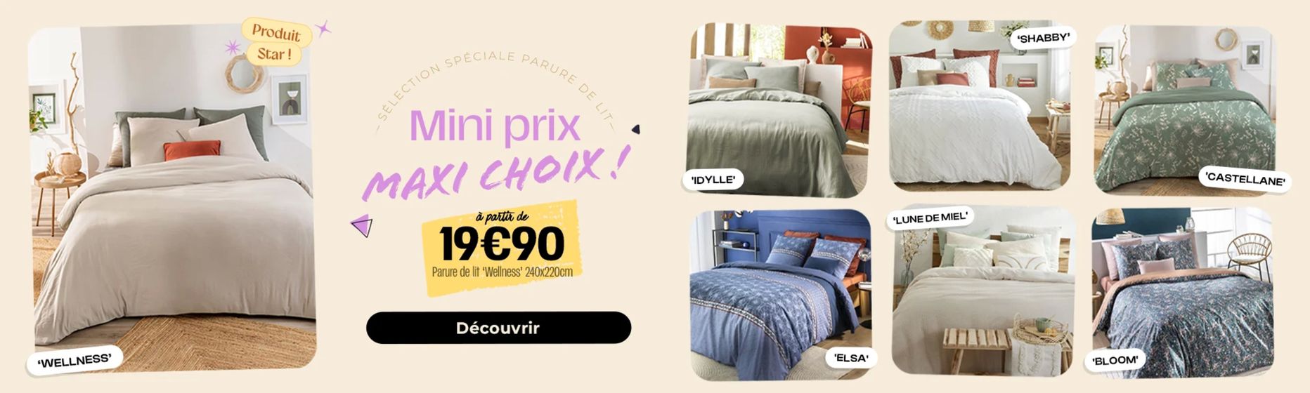 Mini prix maxi choix !