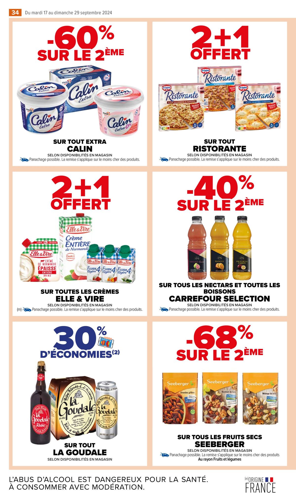 Catalogue 50% D'ÉCONOMIES SUR UNE SÉLECTION DE MARQUES POUR 30€ D’ACHAT, page 00036