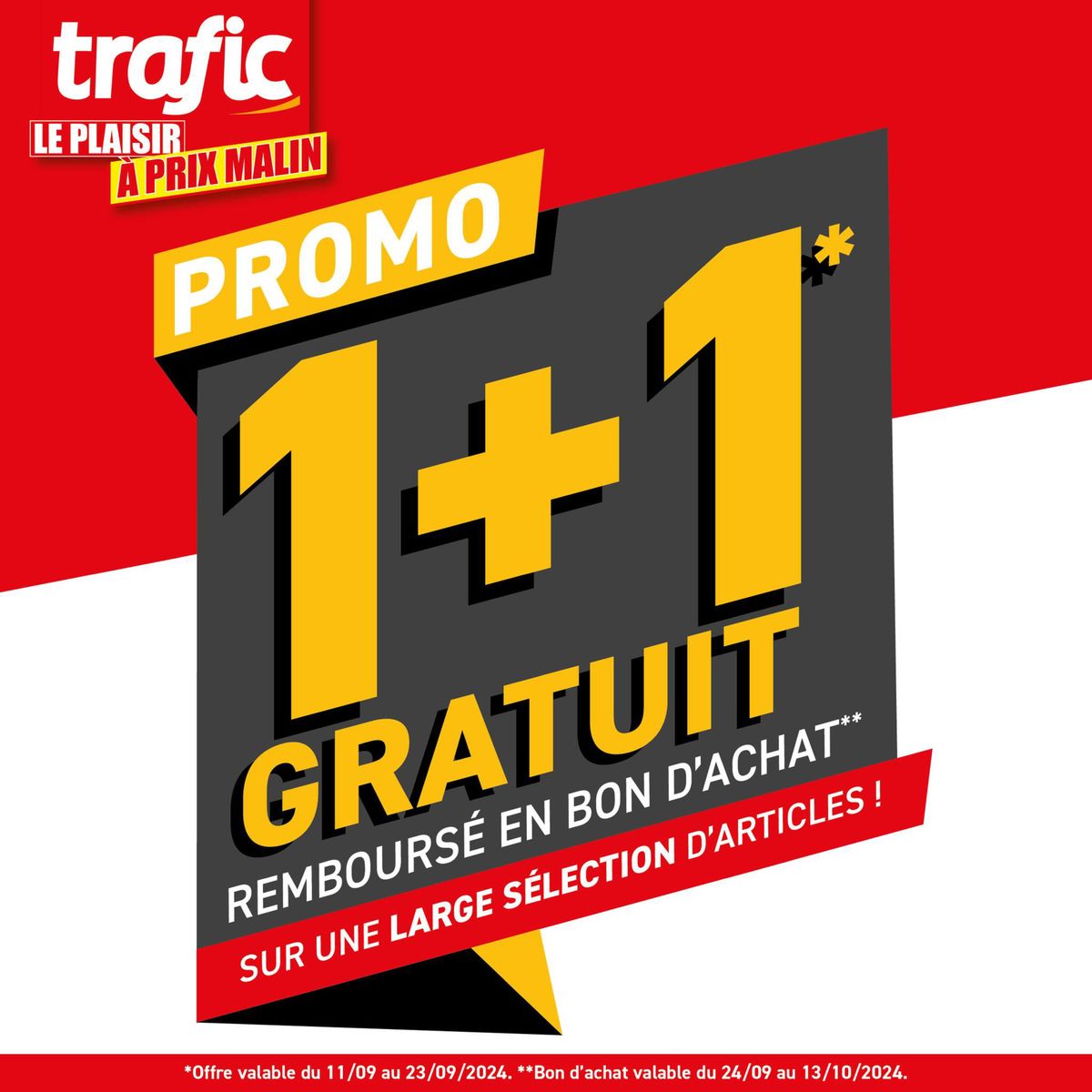 Catalogue Ne manquez pas notre promo 1+1 GRATUIT !, page 00001