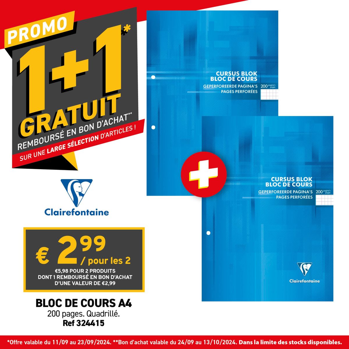 Catalogue Ne manquez pas notre promo 1+1 GRATUIT !, page 00002