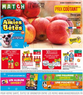 Catalogue Supermarché Match à Marcq-en-Barœul | C’EST TOUS LES JOURS LE MARCHÉ | 16/09/2024 - 22/09/2024