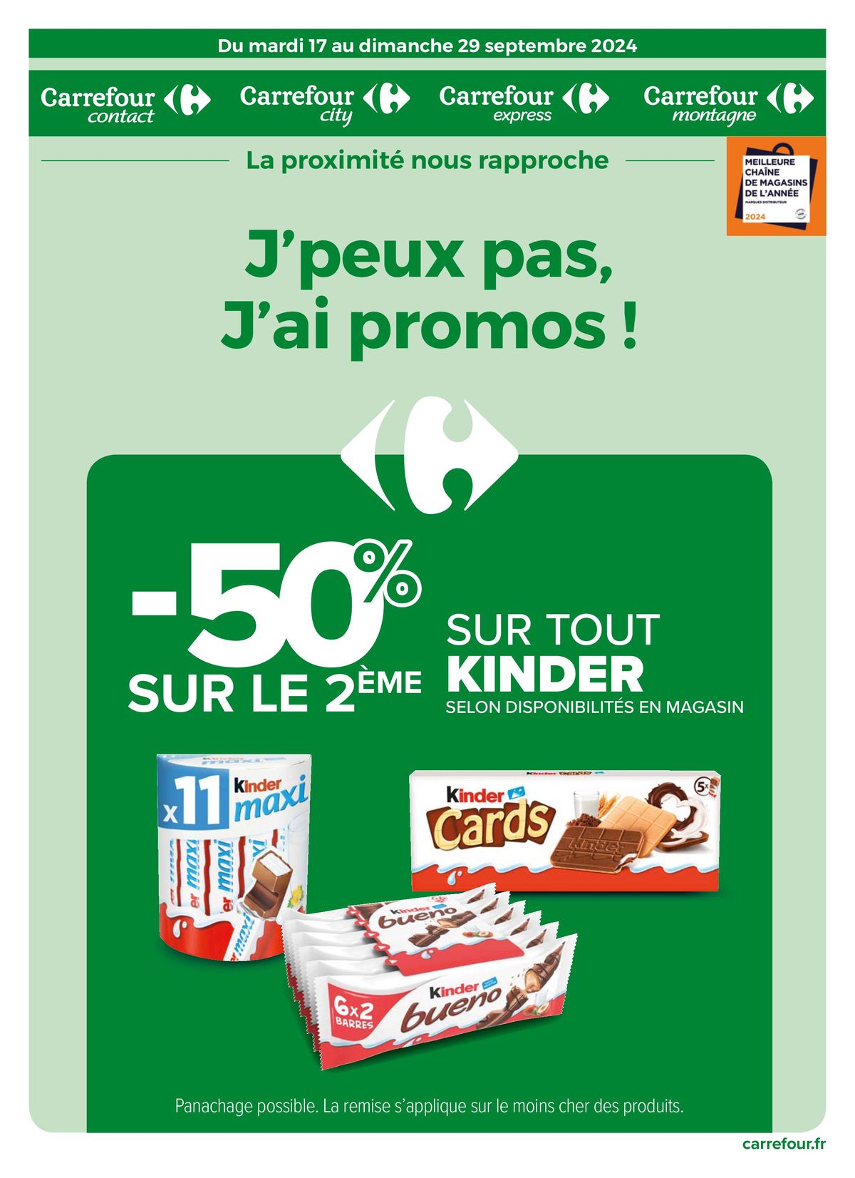 Catalogue J'PEUX PAS, J'AI PROMOS !, page 00001