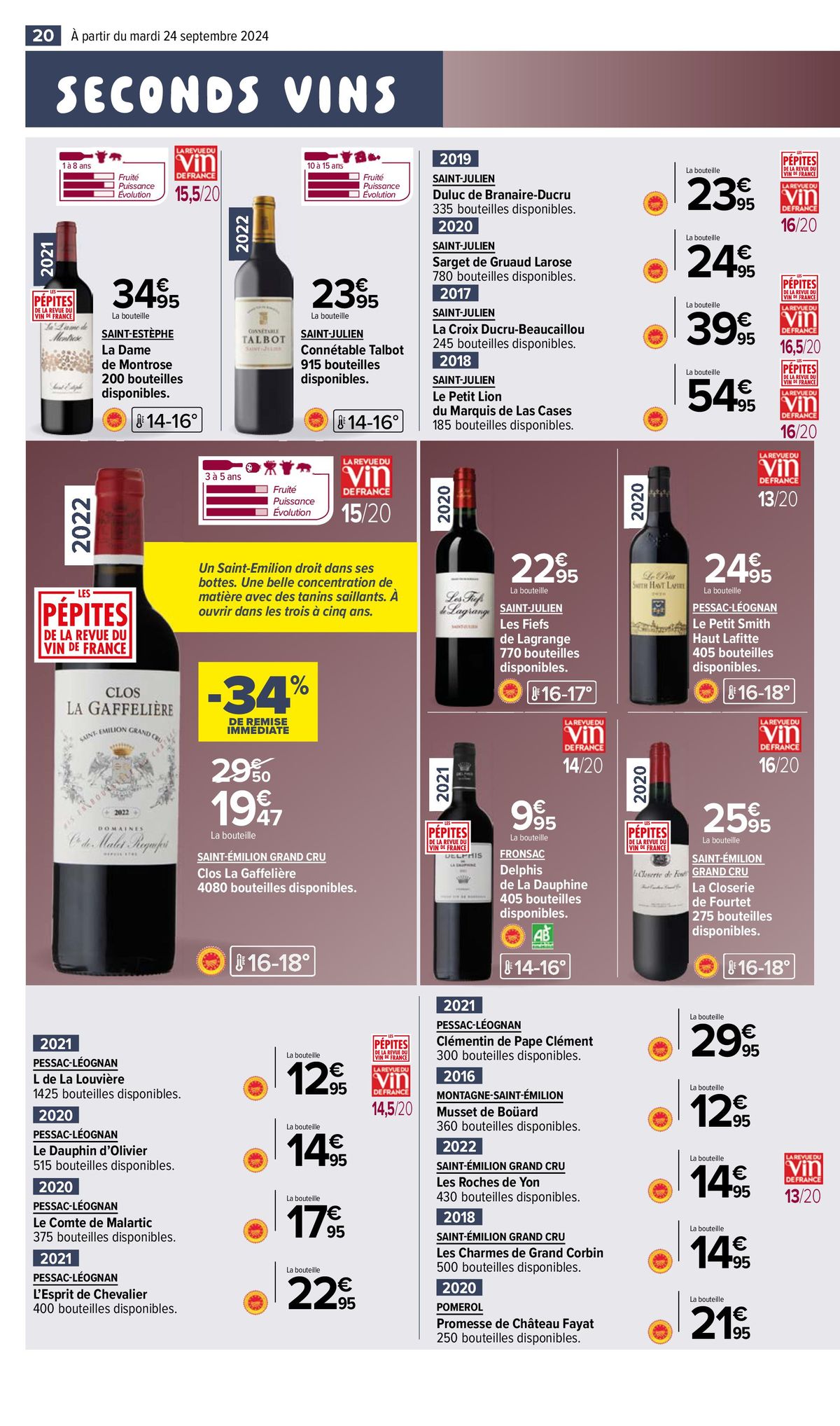 Catalogue FOIRE AUX VINS D'AUTOMNE, page 00022