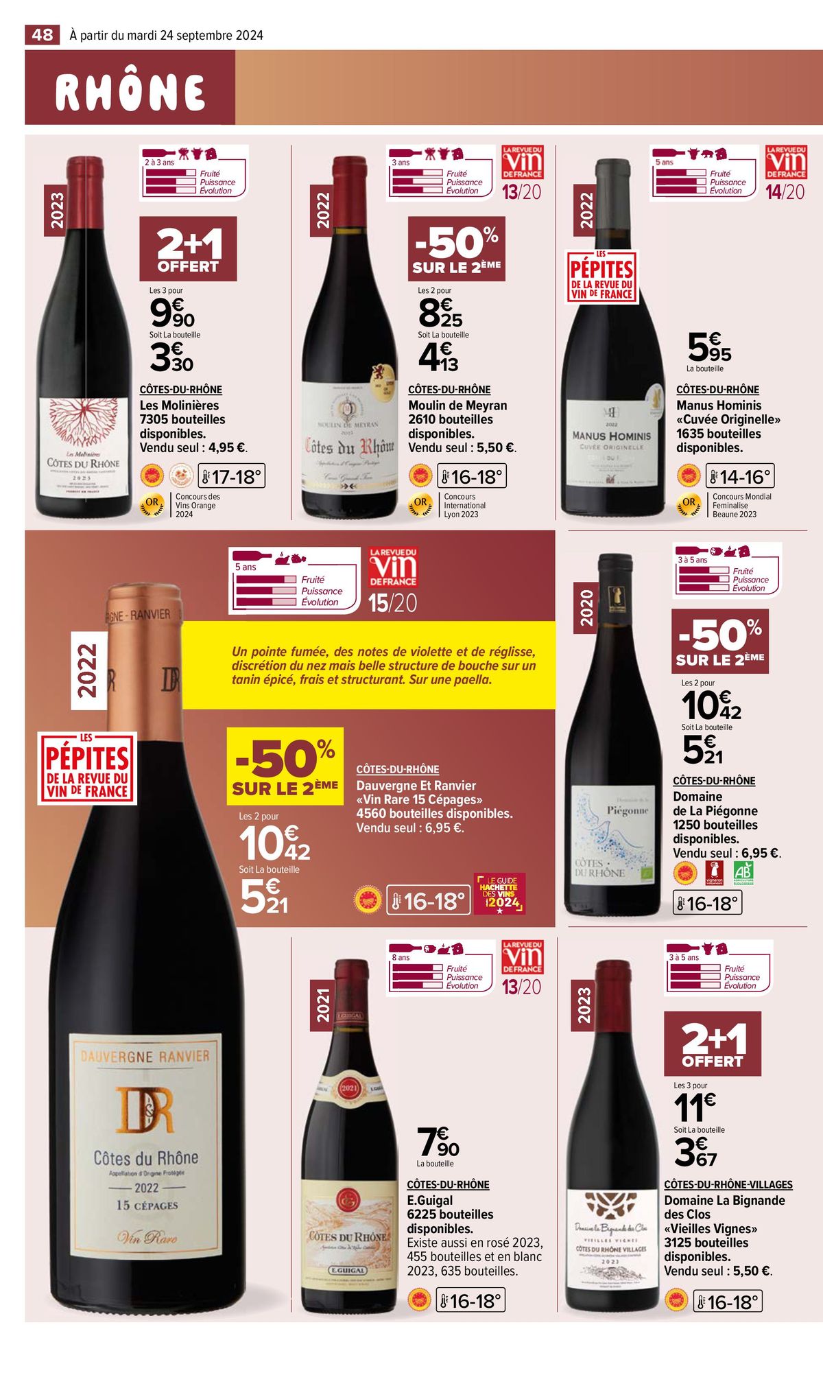 Catalogue FOIRE AUX VINS D'AUTOMNE, page 00050