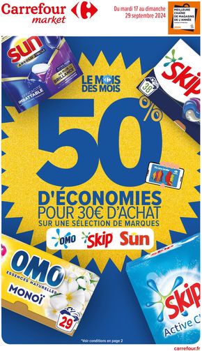 Catalogue Carrefour à Monaco | 50% D'ÉCONOMIES | 17/09/2024 - 29/09/2024