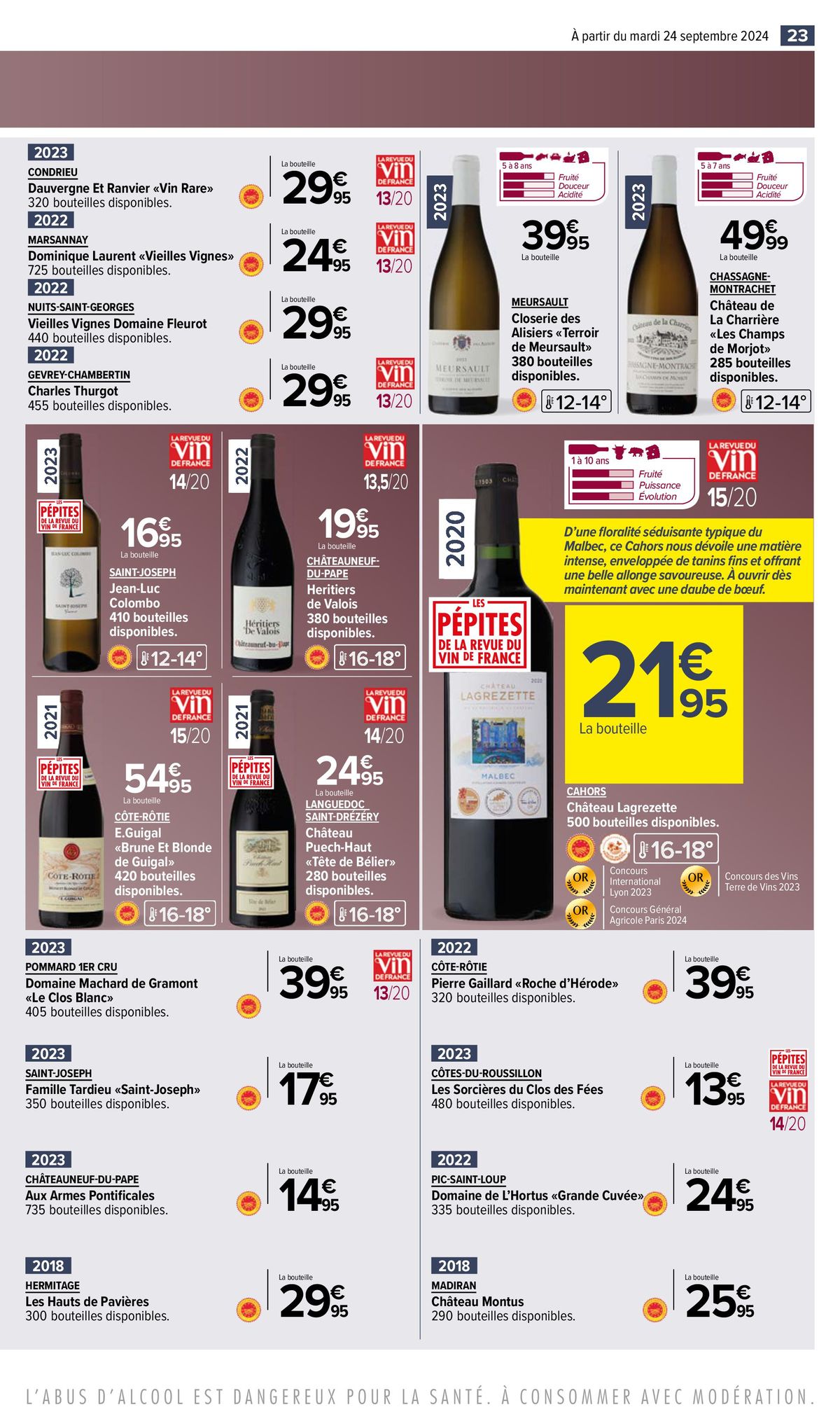 Catalogue FOIRE AUX VINS D'AUTOMNE, page 00025