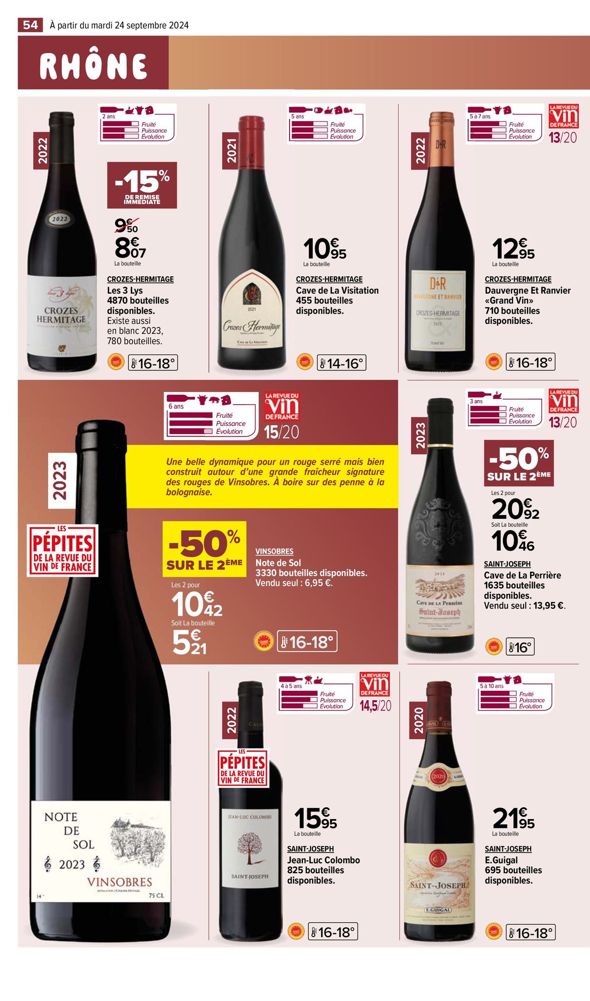 Catalogue FOIRE AUX VINS D'AUTOMNE, page 00056