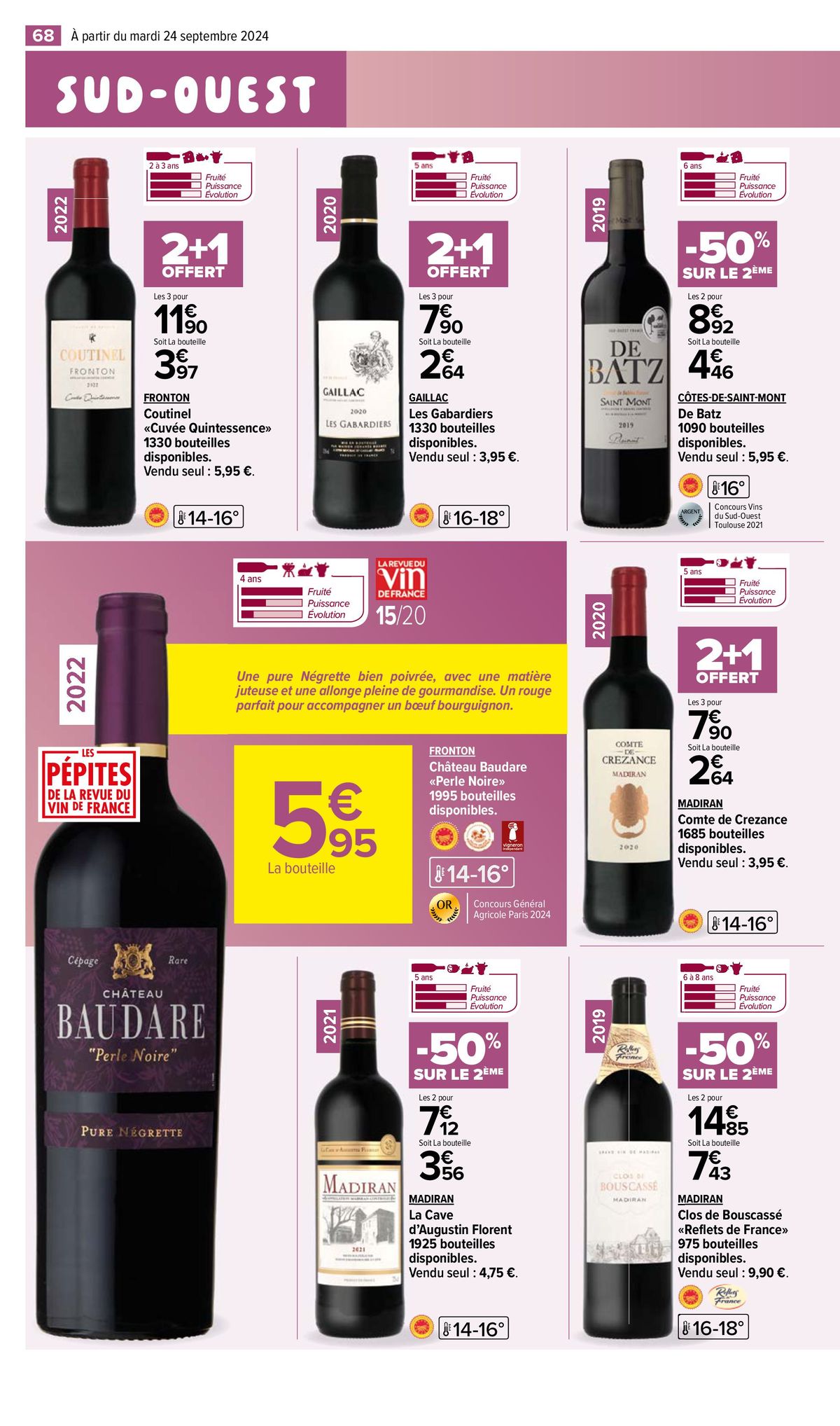 Catalogue FOIRE AUX VINS D'AUTOMNE, page 00070