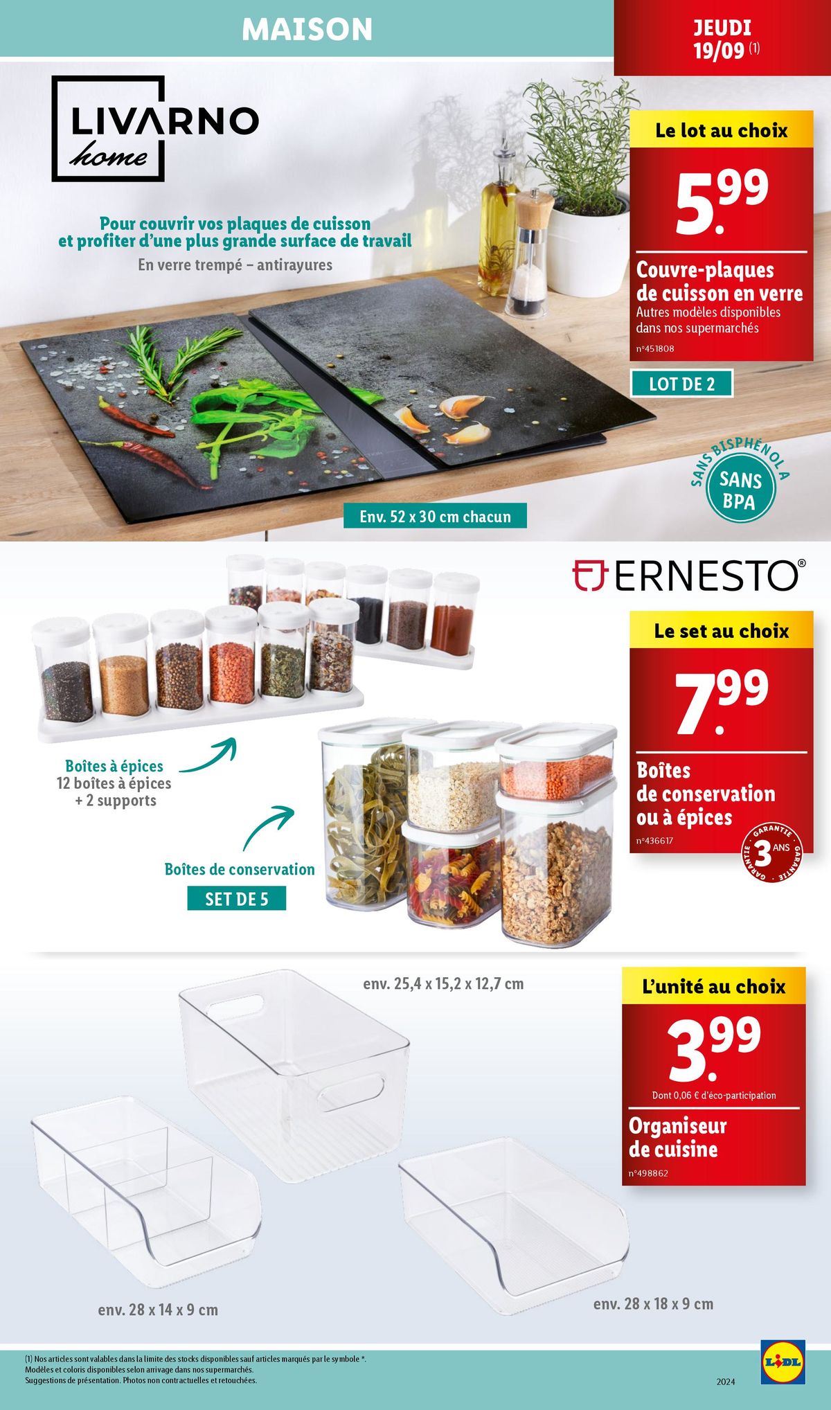 Catalogue Profitez d'un large choix de produits pour votre intérieur cette semaine chez Lidl., page 00023