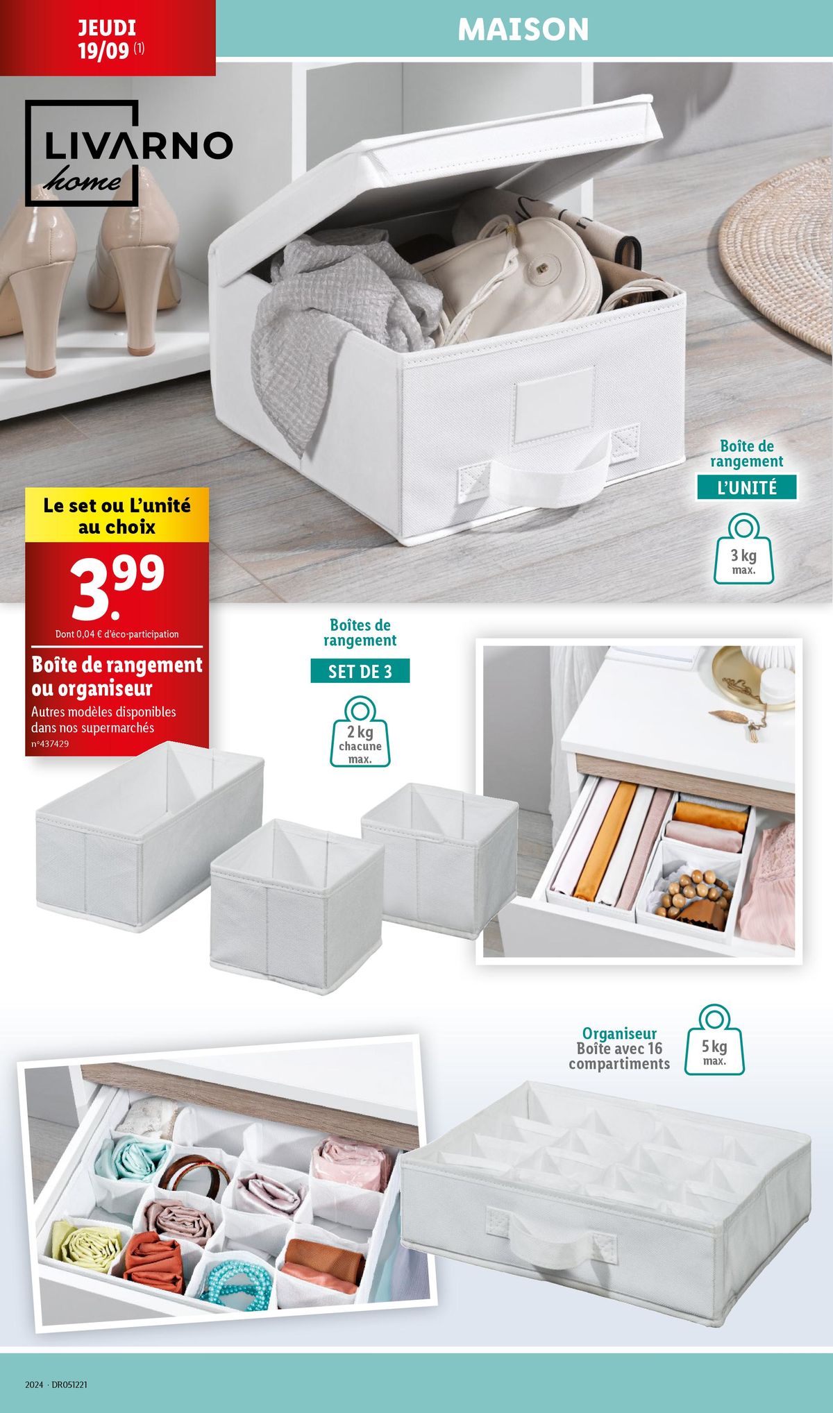 Catalogue Profitez d'un large choix de produits pour votre intérieur cette semaine chez Lidl., page 00026