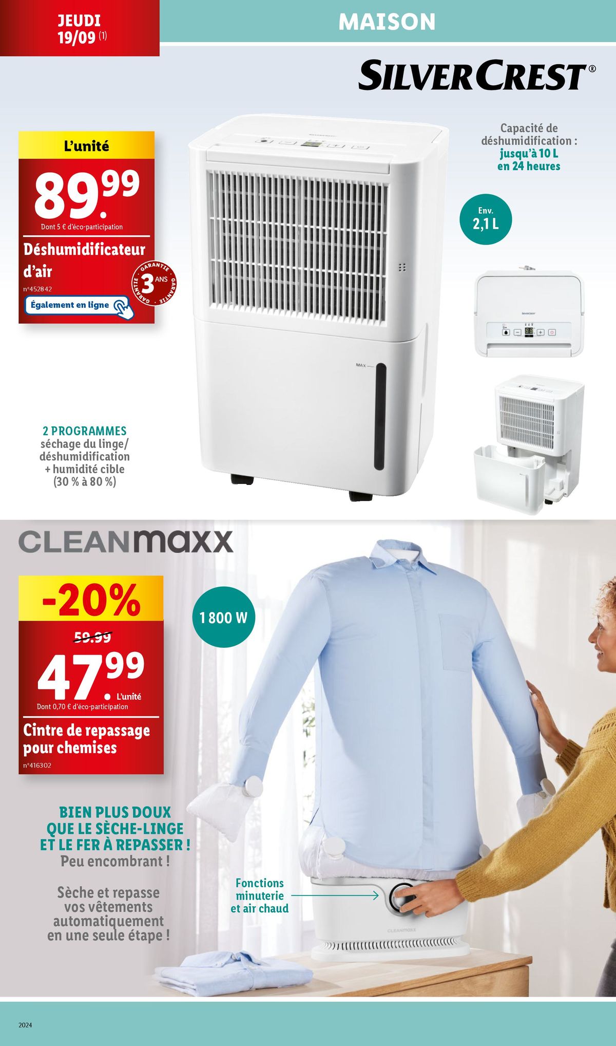 Catalogue Profitez d'un large choix de produits pour votre intérieur cette semaine chez Lidl., page 00020