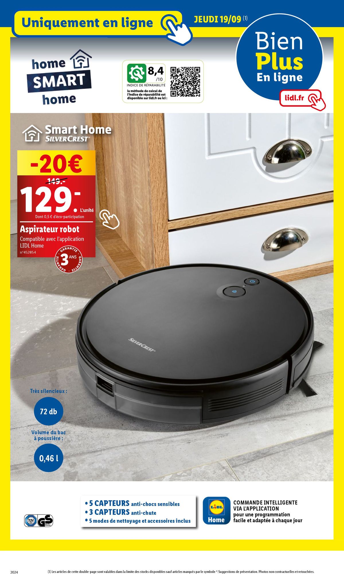 Catalogue Profitez d'un large choix de produits pour votre intérieur cette semaine chez Lidl., page 00034