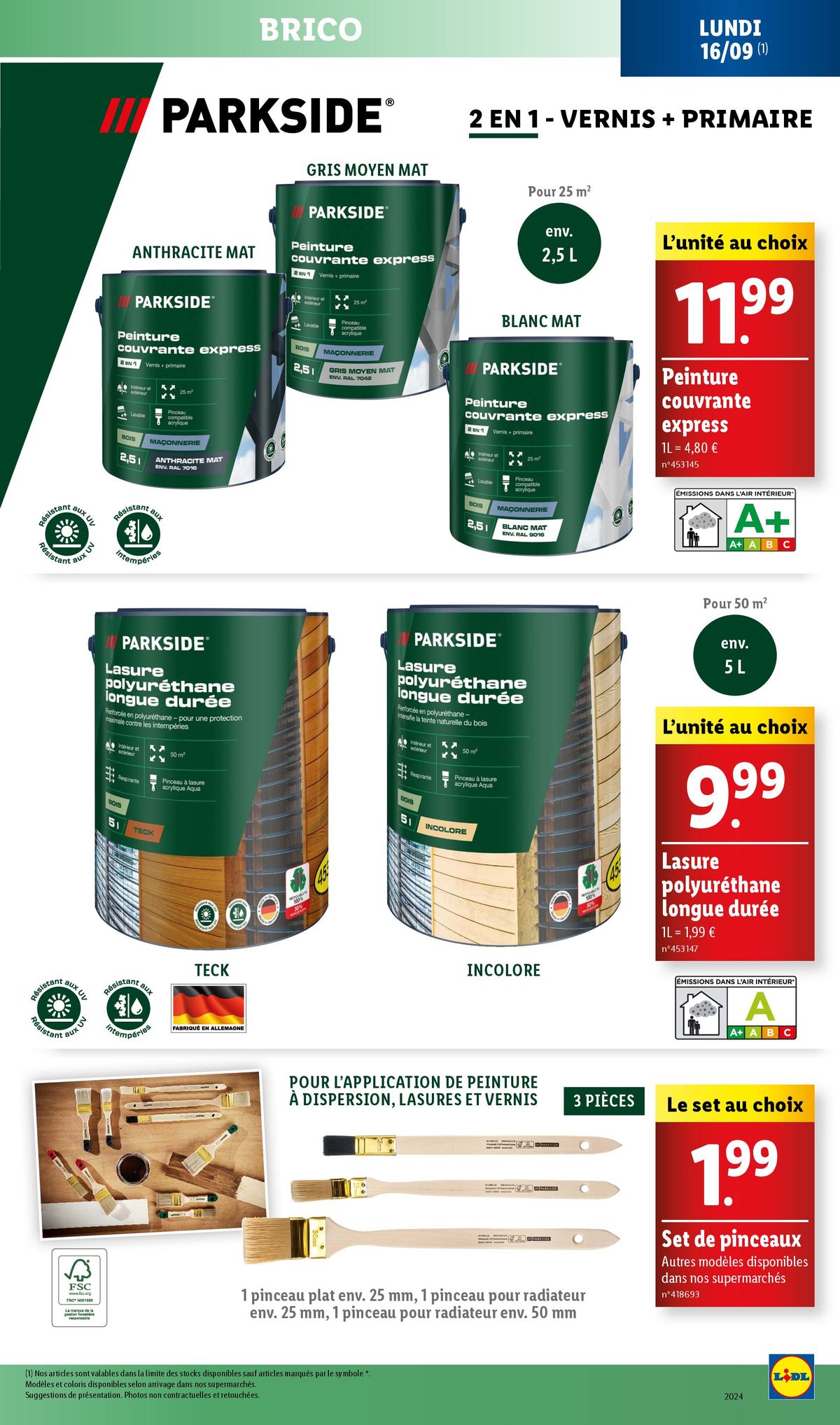 Catalogue Profitez d'un large choix de produits pour votre intérieur cette semaine chez Lidl., page 00006