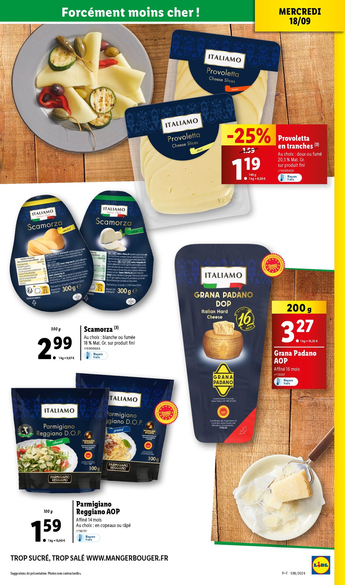 Catalogue Mamma Mia ! Profitez dès maintenant de nos offres sur la gamme Italiamo au meilleur prix !, page 00019