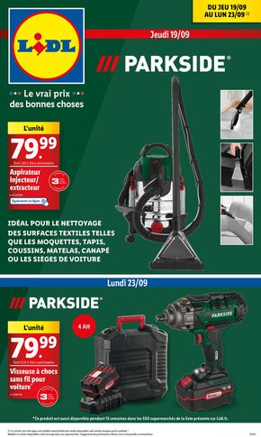 Catalogue Lidl à Waziers | Ne manquez pas les incontournables bricolage, automobile et mode cette semaine chez Lidl. | 19/09/2024 - 23/09/2024