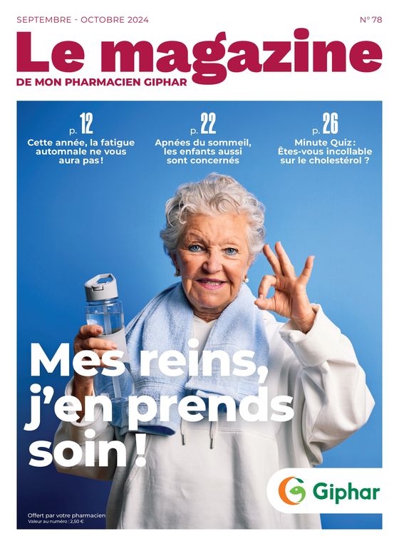 Catalogue Pharmacien Giphar à Romans-sur-Isère | SEPTEMBRE - OCTOBRE 2024 | 13/09/2024 - 31/10/2024