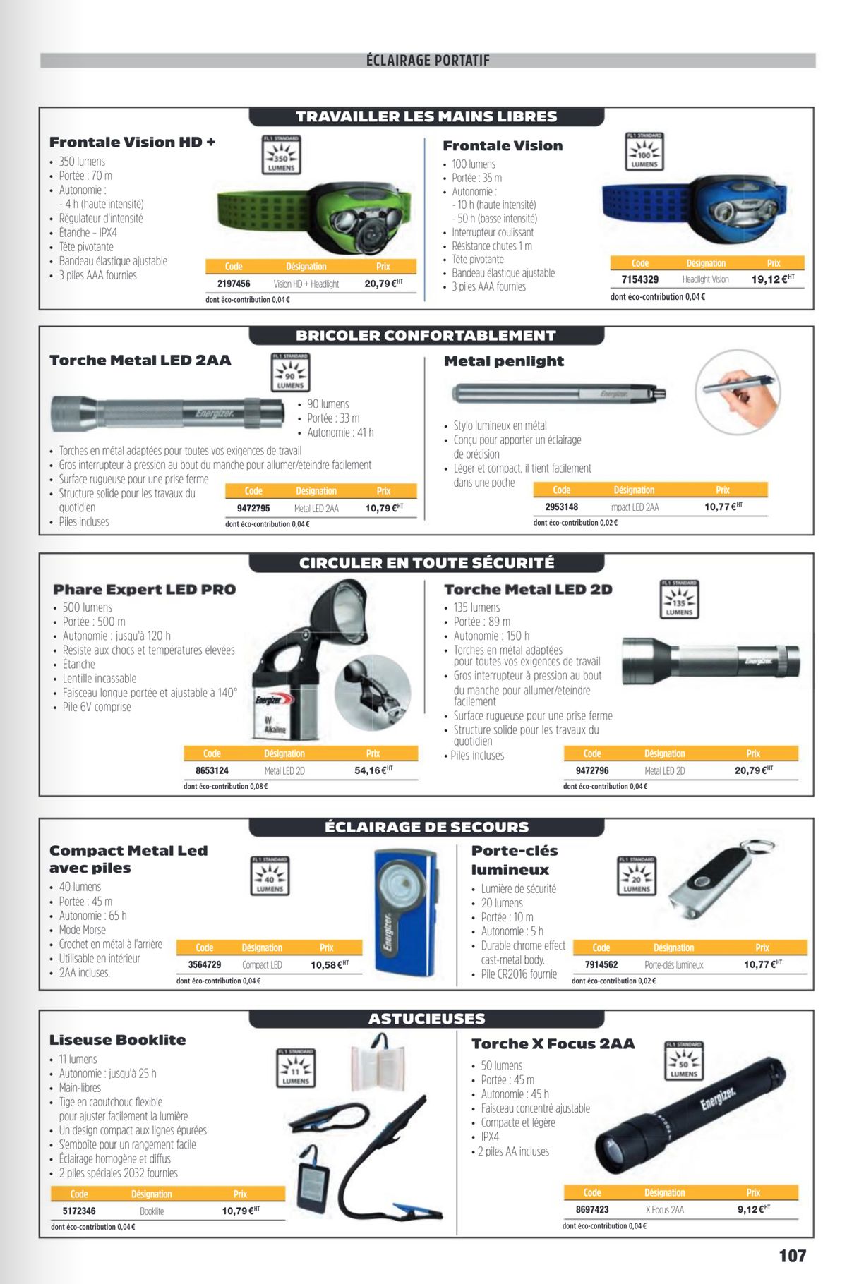 Catalogue Services généraux, page 00008