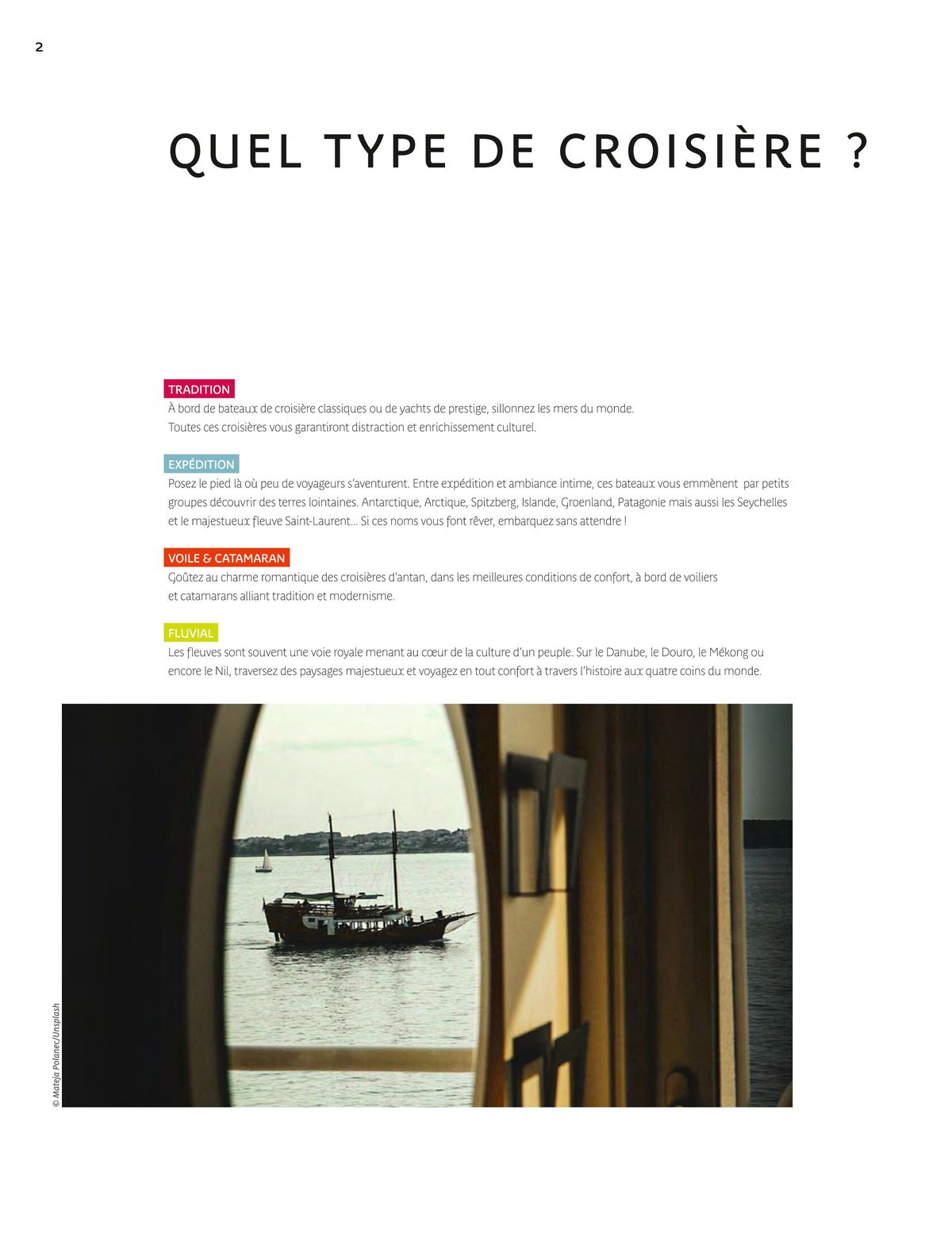 Catalogue Croisières 2025 - 2026, page 00004