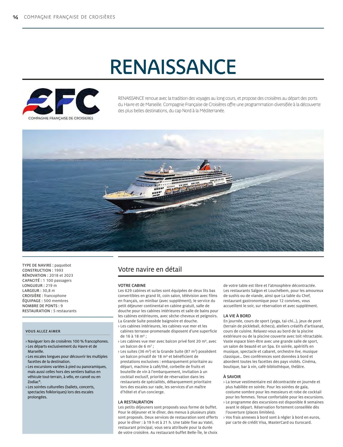 Catalogue Croisières 2025 - 2026, page 00016