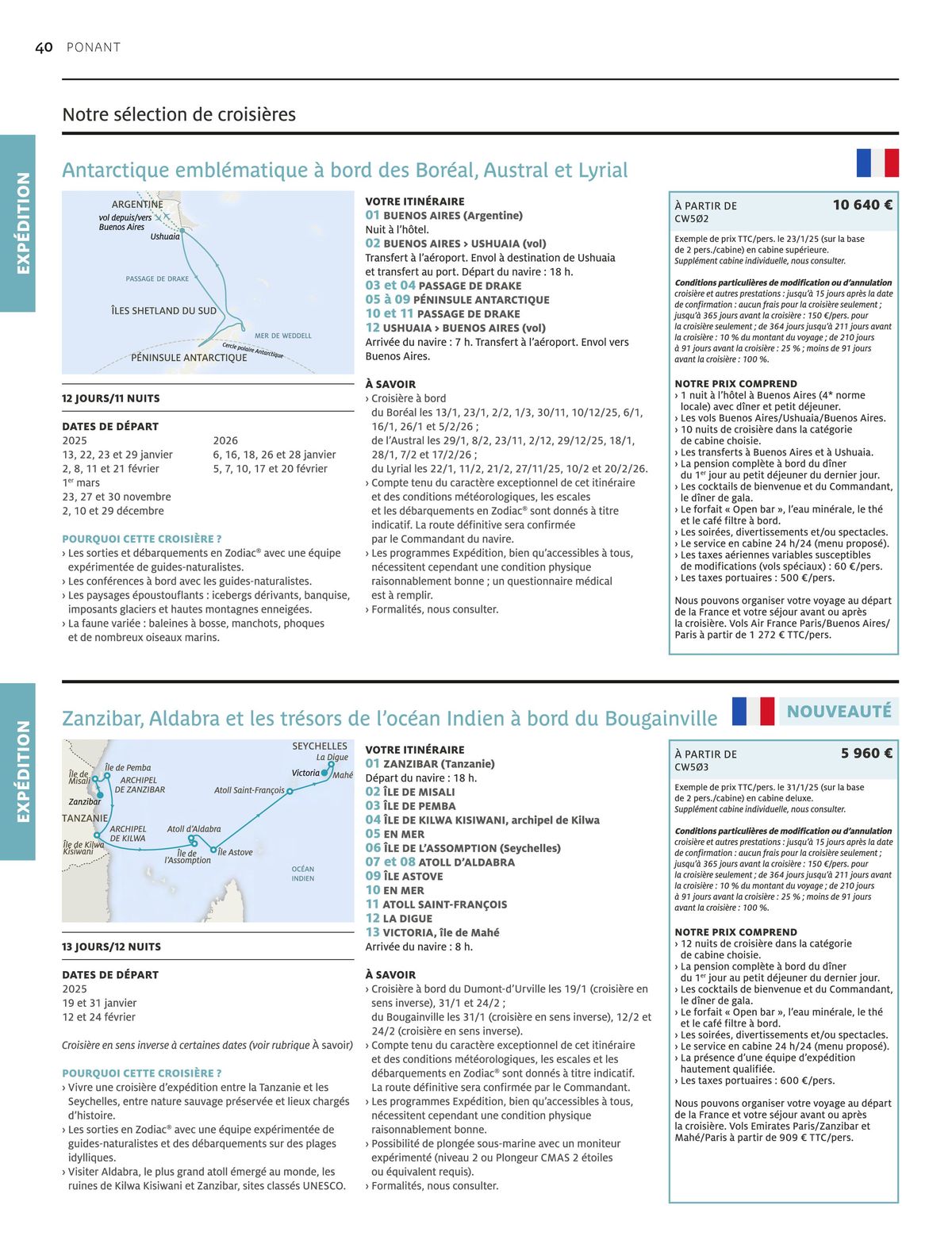 Catalogue Croisières 2025 - 2026, page 00042