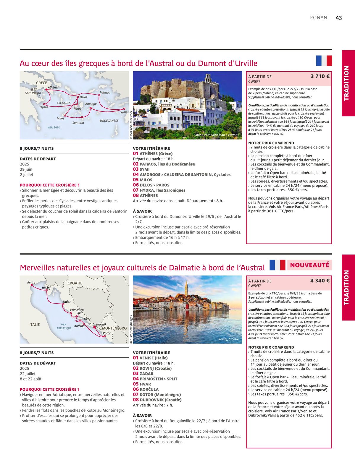 Catalogue Croisières 2025 - 2026, page 00045