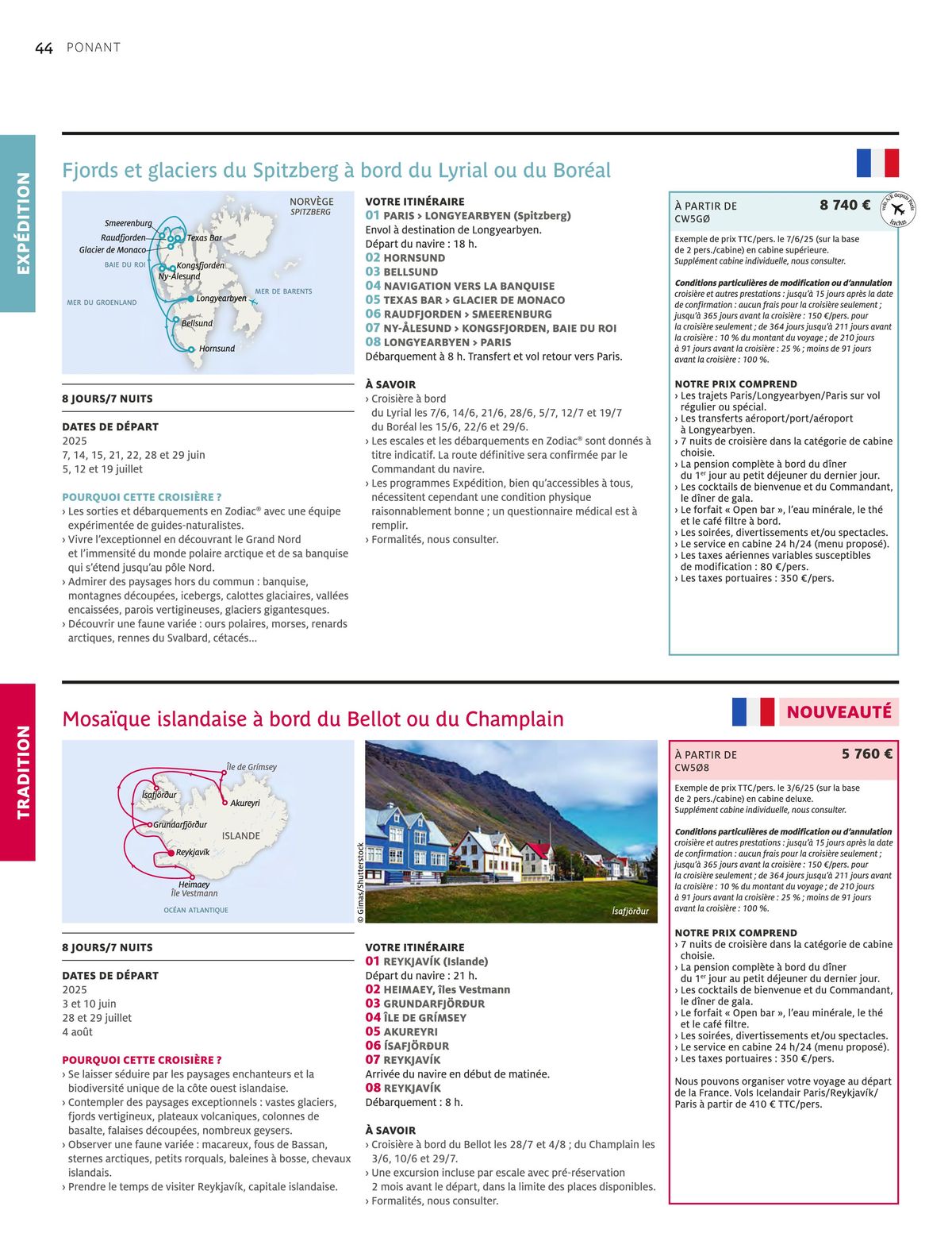 Catalogue Croisières 2025 - 2026, page 00046