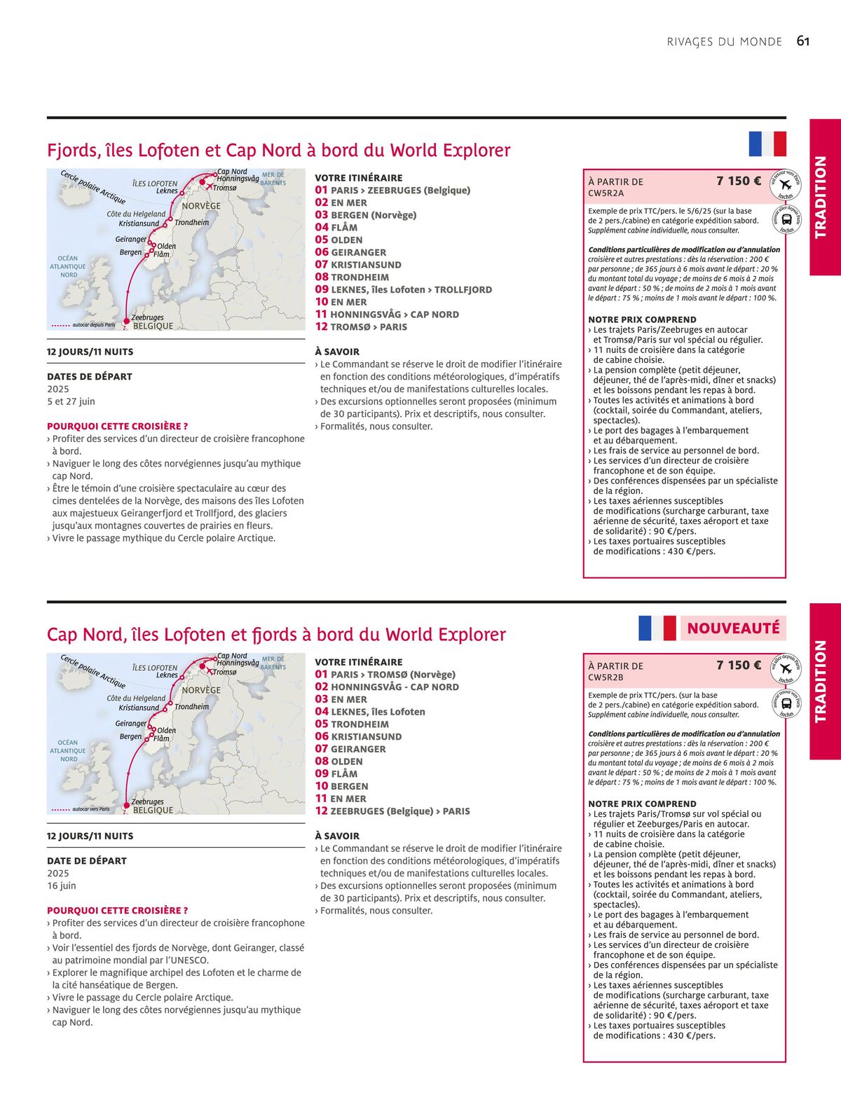 Catalogue Croisières 2025 - 2026, page 00063