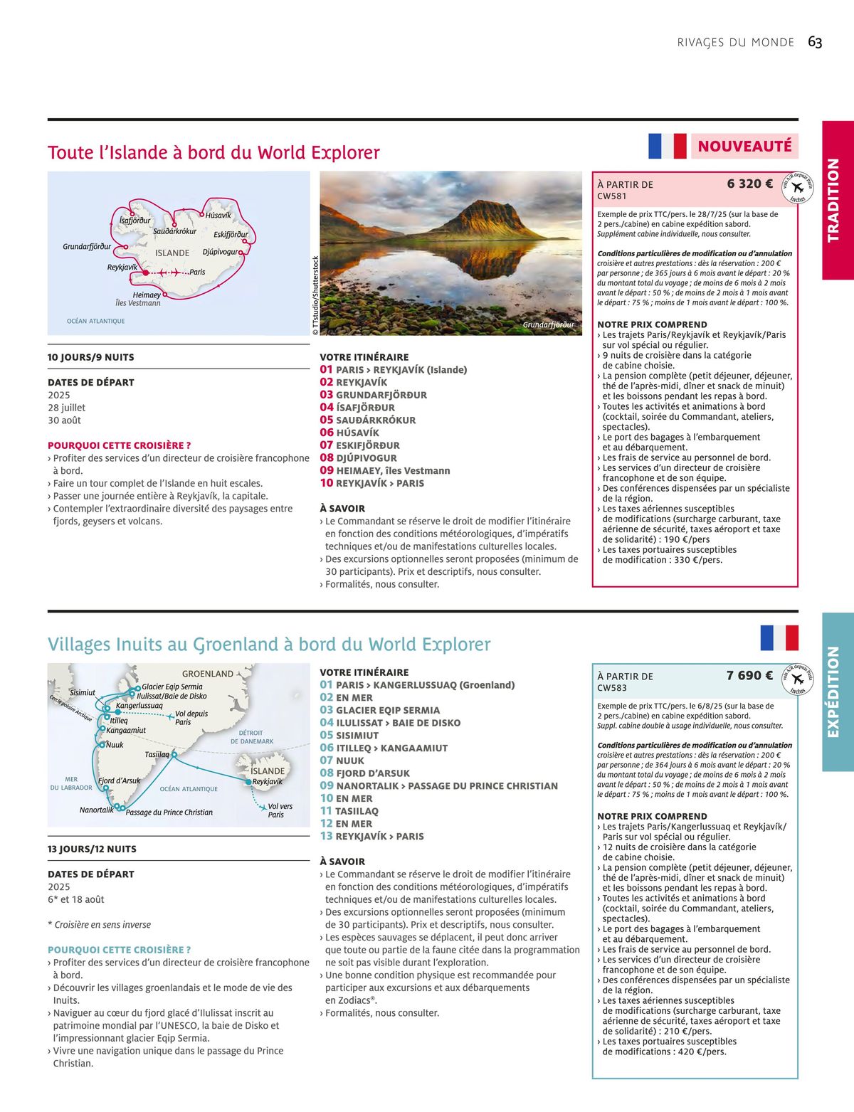 Catalogue Croisières 2025 - 2026, page 00065