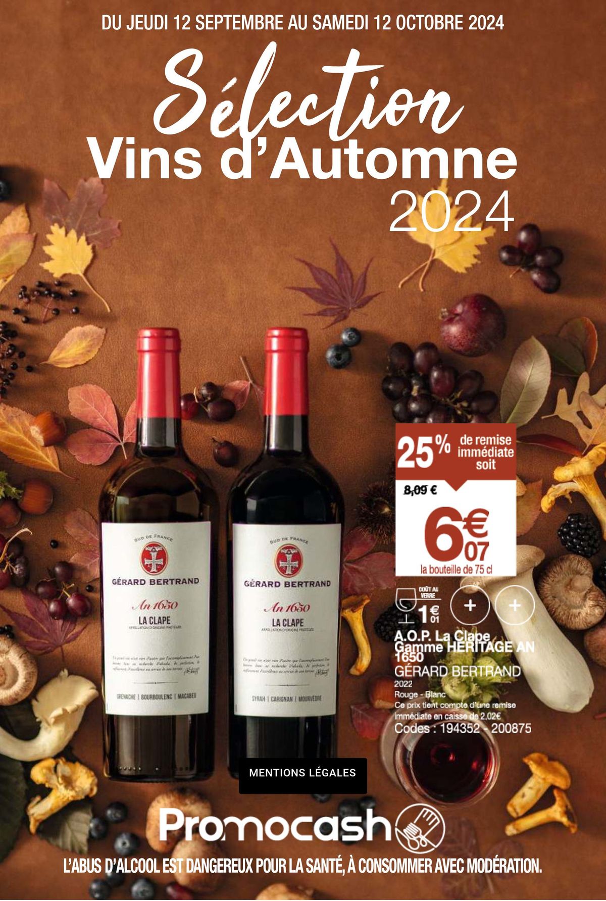 Catalogue Sélection Vins d'Automne 2024, page 00001