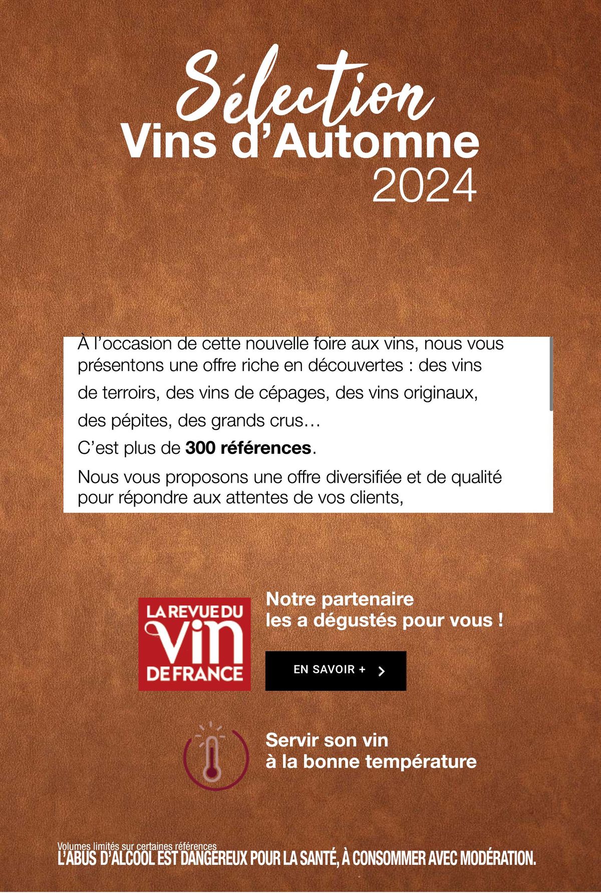 Catalogue Sélection Vins d'Automne 2024, page 00002