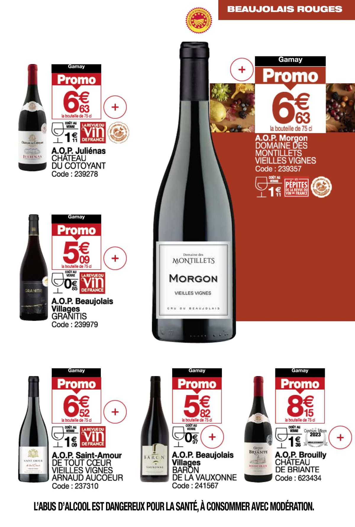 Catalogue Sélection Vins d'Automne 2024, page 00015